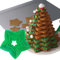 Juego de 10 cortadores de árbol de galletas de estrella de Navidad, decoración para fondant, donut,