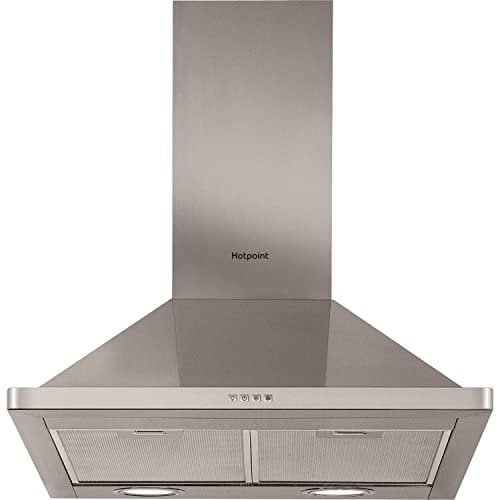 Hotpoint PHPN65FLMX 60cm Chimney Cooker Hood - INOX