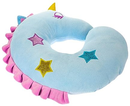 HOMSFOU Nackenkissen in U-Form Kissen Für Den Kopf Reisen Kinder Nackenkissen U Form Kissen Reise Flugnackenruhekissen Memory-Foam-Kissen in U-Form Tier Pp Baumwolle Schmücken Kleinkind