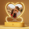 Bemaystar Personalisierte Geschenke Lampe mit Foto - Couple Geschenke Valentinstag für Ihn & Sie, Jahrestag Geschenk Partner Freund Freundin - Unendliche Liebe