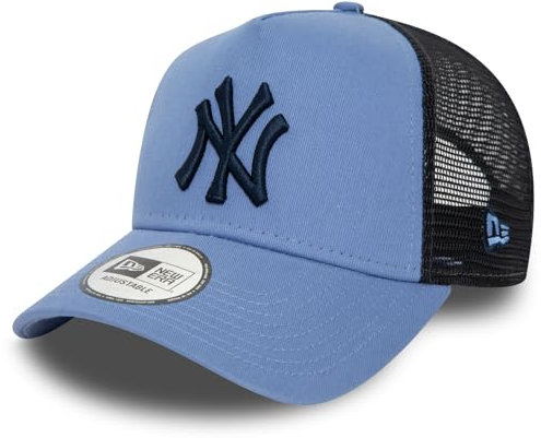 New Era Adjustable Mesh Trucker Cap - New York Yankees Sky