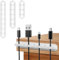 aonova Cable Clips, 3 Pack Cable Holder Clips/Cord Management for Organizing Cords, PC, USB Charging Cable, Ideal Home, Office, Car - Silicone, Self Adhesive, White