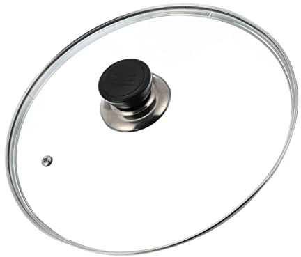 Zerodeko Glass Pot Lid Practical Cooking Tool for Pan and Wok Household Tableware Visible Cover for Kitchen Use