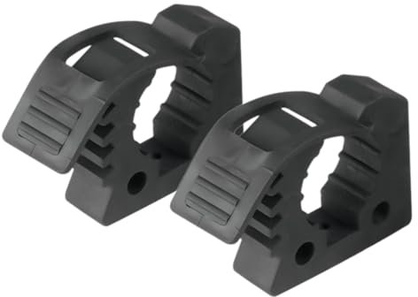Support de pelle pour camion, 2 supports utilitaires de fixation à barre en caoutchouc, support de pelle réglable à dégagement rapide, attaches en caoutchouc, accessoires de camion de pompiers