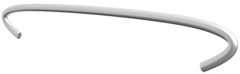 Sufrk Haken für Gabionen 50 Stück aus verzinktem Stahl 20 cm, Gabione Stein Korb