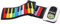 Pianoforte arrotolabile Pianoforte arrotolabile portatile Tastiera per pianoforte elettrico in silicone per regali di festa Insegnamento in aula per, 37 tasti colorati