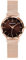Montre Femme Multiples Doré-Rose Cadran Chocolat Bracelet Acier milanais Doré-Rose 14 MM