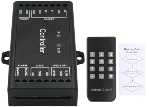Haslbeck Sboard Mini-Größe, Einzeltür, WLAN-Fernbedienung, Zugangskontrollplatine, 12 V, Wiegand, 26-44 Bit, Eingang, Tuya 1000 Benutzer