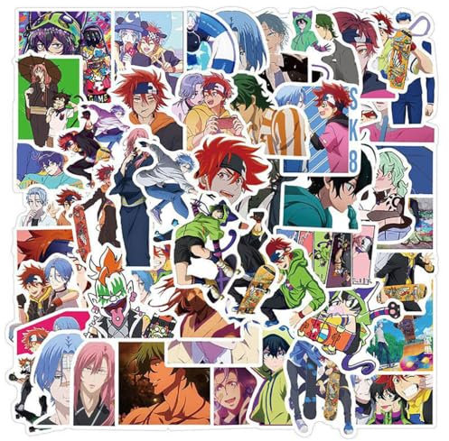 100 SK8 the Infinitys Aufkleber Anime Figur Vinyl Wasserdicht DIY Stickers Für Computer Skateboard Gepäck Auto Fahrrad