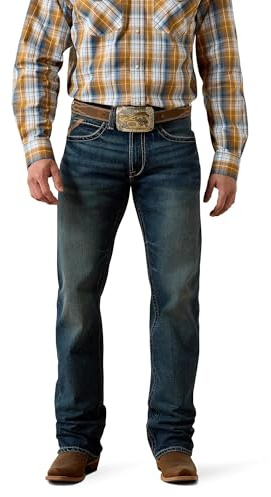 ARIAT Men's M2 Traditional Relaxed Ryder Boot Cut Jeans