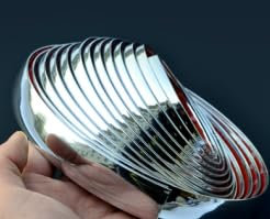 CHENKEE Chrome Bande de Garniture Voiture,20mm*5m Baguette Adhesive Chrome,Fenêtre Décoration Argent pour Auto，pour Voiture,Carrosserie, Fenêtre,Décoration Extérieure