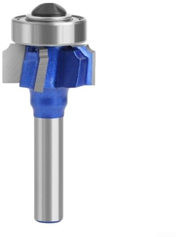 4-Ecken-Fräser-Set mit 14 mm Schaft und R1 R2 R3-Radien for Kantenschneiden, Trimmen und for individuelle Möbel-Holzbearbeitungsprojekte(6xR1)