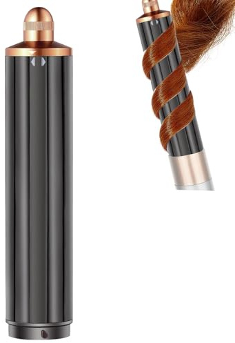 Konischer Lockenaufsatz für Dyson Airwrap, Goldfarben, 40 MM | Kompatibel mit HS01/HS05/HS08, Selbstwickelnde Lockenwickler