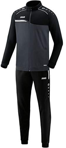 JAKO Herren Trainingsanzug Polyester Competition 2.0, anthrazit/schwarz, M, M9118
