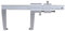 JunYe Pied à Coulisse en Acier Inoxydable pour disques de Frein Outils de Mesure 0-60mm