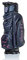 JuCad Bag Silence Dry | Waterproof/Wasserdicht | Golfbag/Cartbag | 9 inch (Dunkelblau-Pink)