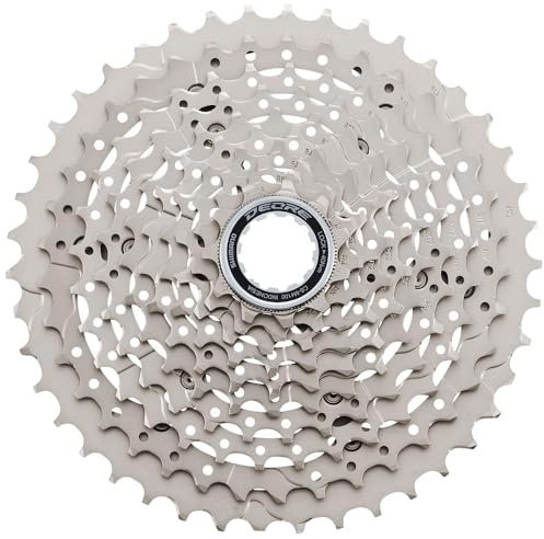 SHIMANO Unisex – Erwachsene CS-M4100 Kassette, Silber, Einheitsgröße