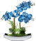 Kunstblumen Orchideen Künstliche Phalaenopsis Bonsai Kunstblumen wie Echt im Topf Künstliche Blumen Deko für Wohnzimmer Badezimmer Tisch Dekoration, Höhe 38CM