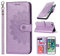 ELTEKER Cover per iPhone 7, Cover per iPhone 8,Cover iPhone SE 2020, Custodia iPhone 7/8/SE 2020/SE 2022, Pieghevole Custodia Cover per iPhone 7/8/SE2020/SE2023, Viola