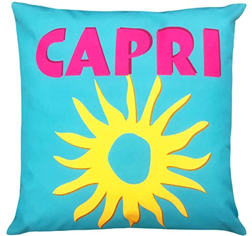 furn. Capri Outdoor Polyester Filled Cushion, Polyester, Multi