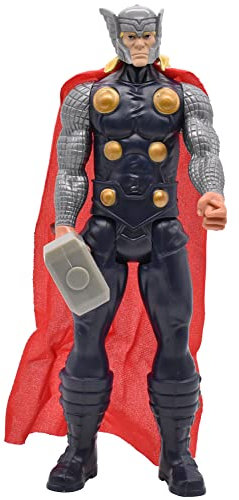 Hilloly Thor Figur, Avengers Titan Hero Series Thor Actionfigur, 12 Zoll großes Spielzeug, Sammler Modell Spielzeug Geschenk für Kinder ab 4 Jahren