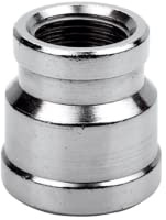 Manicotto raccordo ridotto in ottone cromato FF - 3/8″ x 1/2″