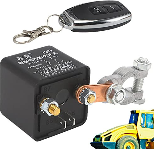 hegang Battery Disconnect Switch - On Off Relay Switch Car,24V / 12V 200A Wireless Remote Control Disconnect Cut Off Isolator, Remote Wireless Battery Switch Disconnect Q