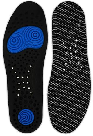 Bama Balance Deo – anatomisch geformte und gepolsterte Schuheinlagen – hochwertiger, Bezug mit Silpure, Größe XX, 1 Paar - 43 EUR