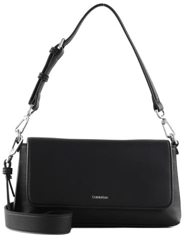 Calvin Klein Damen Must Shoulder Bag K60K611364 Taschen, Schwarz (Ck Black)