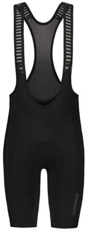 SHIMANO Unisex Vertex Bib Shorts Trägerhose, Schwarz, M