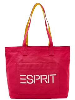 ESPRIT Tote Bag aus Baumwolle mit Logodesign
