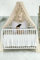 Baby Fancyroom Betthimmel für Babybett, Prinzessin Babywiege, Moskitonetz, Beistellbett Himmel, Babyzimmer Deko, Baldachin Kinderzimmer aus Premium Tüll (Hellbeige)