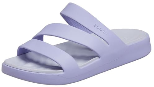 Crocs Women Sandal, Getaway Strappy, Mystic Purple, 4 UK Women