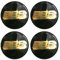 SANSHAOS Radnabenabdeckung Aufkleber Logo Radnabenkappen Zentralabdeckung Abzeichen für BBS 56MM 60MM 65MM 70MM 80MM, Nabendeckel Staubdicht Wasserdicht, 4 Stück,C-80MM