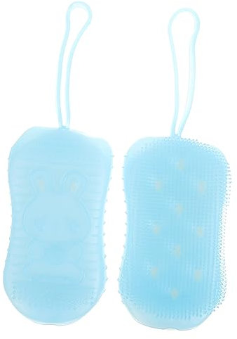 PACKOVE 2stücke Silikonbürste Für Bad Gesicht Peeling Reinigung Mit Haken Hautfreundlich Und Umweltfreundlich Entfernt Make-up-reste Und Talg