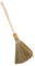 minkissy Broom Soft Bristle Indoor Cleaning Brush for Educational for Living Room and Courtyard Retro Design for Interactive Sweeping and Responsibility Building