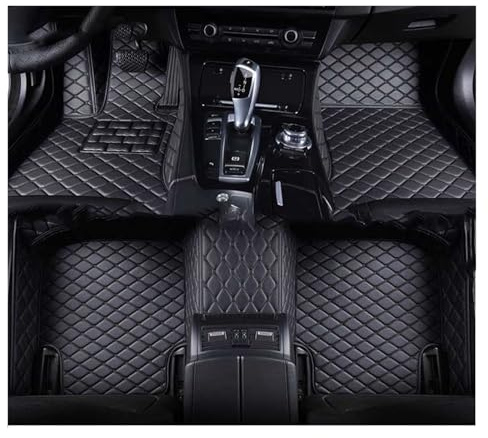 Auto Automatten Für VW Für Passat Für Variant Estate 2005-2023 Auto Teppiche Fuß Coche Zubehör Fußmatten Auto Matten Teppiche(Alles schwarz,2012-2015)
