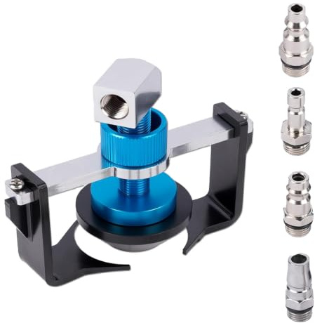 Bremsenentlüftungsgerät Adapter 22-58 mm, Universal Bremsenentlüftung Adapter mit 4 Schnellkupplungen EU US Metrisch Japanisch, Gummidichtring für Auto Motorrad Bremsenentlüfter Werkzeug