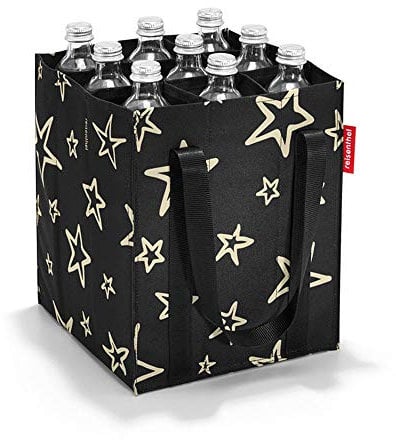 reisenthel bottlebag Flaschentasche 9 Fächer - 24 x 28 x 24 cm stars