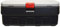 Rubbermaid ActionPacker Lockable Storage Box, 48 Gal, Grey and Black, Outdoor, Industrial, Rugged