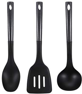 SAN IGNACIO Set 3PC Utensilios DE Cocina Nylon MÉRIDA GT Mérida, Negro