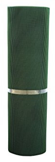 Cofan Grillage en plastique | Maille carrée de 5 mm | Couleur verte | Dimension : 1 x 25 m