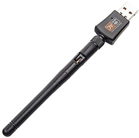 C25 600Mbps USB 2.0 WLAN Adapter – Hohe Reichweite bis zu 300m, Kompatibel mit Windows 2000/XP/Vista/7, MAC OS X und Linux, 802.11N/G/B, – Ideal für PCs und Laptops