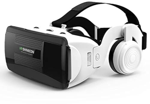 VR Headsets Compatible with iPhone & Android Phone-Virtual Reality Headsets New 3D VR Glasses 2021VR8.0