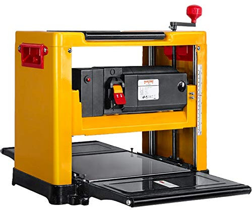 13 Inch 2000w Desktop Electric Woodworking Planer Benchtop Thickness Planer 0-3mm W/ 2 Blades