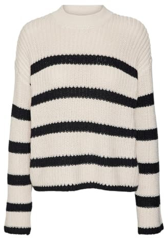 VERO MODA VMHILDA LS Highneck Pullover GA NOOS