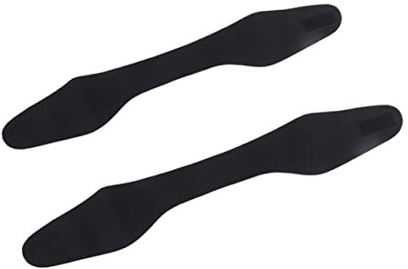 YARNOW 2pièces Bandeau De Natation Étanche Néoprène Réglable pour Protection des Oreilles Yoga Et Plongée pour Garçon Fille Et Adultes Noir