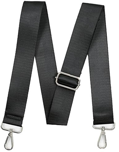 AiQInu Taschengurte zum Wechseln Verstellbarer Schultergurt Breit 3.8cm, Längenverstellbarer 80-140cm Schulterriemen für Schultertasche Tragetaschen und Handtaschen,DIY Zubehör für Tasche