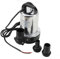 Tauchpumpe 12V Schmutzwasserpumpe Entwässerungspumpe 160W 6000L/h Förderpumpe Schmutzwasserpumpe Brunnpume Wasserpumpe Edelstahl Baupumpe