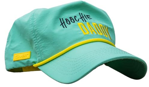 Combat Iron Hoochie Daddy Summertime Rope Hüte für Herren – unstrukturierte, Snapback & wasserabweisende Baseballkappe, Seaform Teal, Einheitsgröße